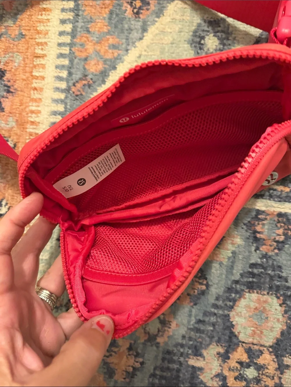 Lululemon Red Waist Pack Belt Bag
